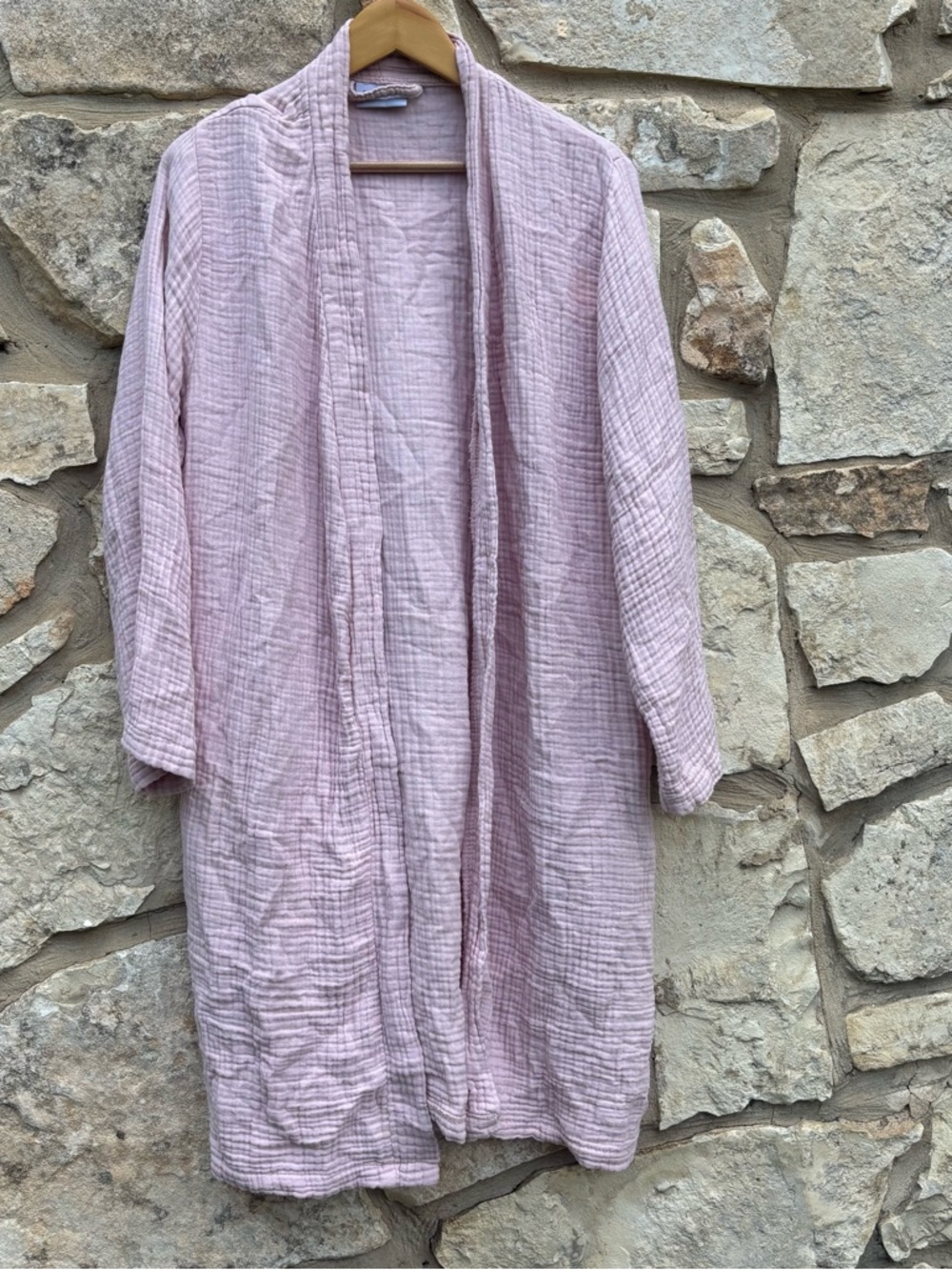 Parachute Cloud Cotton Robe pink size medium